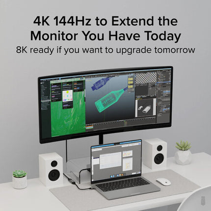 Adaptador USB-C a HDMI 8K Plugable Compatible con HDR y Dolby Vision