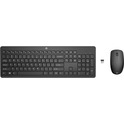 HP 230 Combo Teclado Full Size con Mouse Óptico Inalámbrico 2.4 GHz