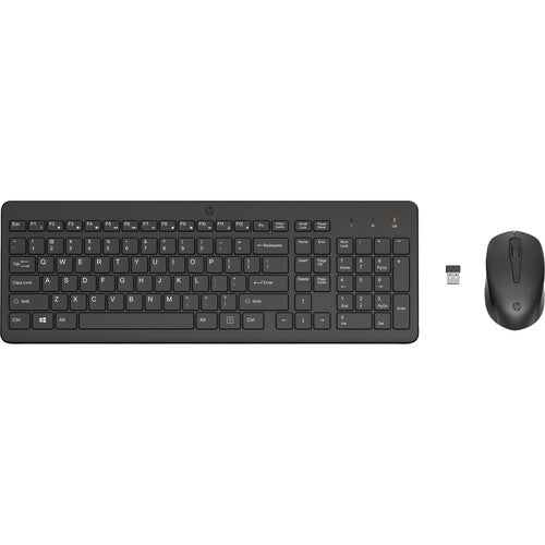 HP 330 Combo Teclado Completo y Mouse Óptico Inalámbrico 2.4 GHz
