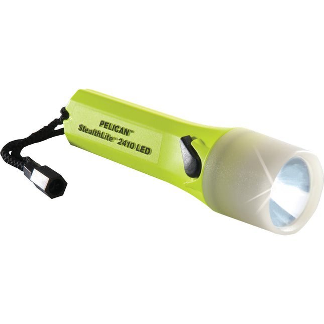 Pelican 2410C StealthLite Linterna 183 lúmenes IPX7 sumergible con lanyard