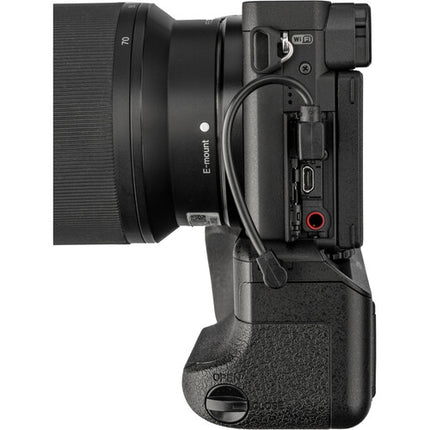 Vello BG-S4-C Empuñadura Batería para Sony a6100 a6400 con Doble Capacidad y Puerto USB-C