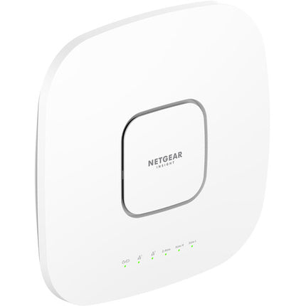 Netgear WAX638E AXE7800 Punto de Acceso Inalámbrico Tri Banda Wi-Fi 6E 7800 Mb/s con Montaje Techo Pared