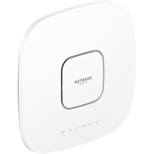 Netgear WAX638E AXE7800 Punto de Acceso Inalámbrico Tri Banda Wi-Fi 6E 7800 Mb/s con Montaje Techo Pared