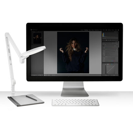 Lume Cube Edge Light 2.0 Lámpara LED de Escritorio Bicolor 425 Lux 31 Pulgadas