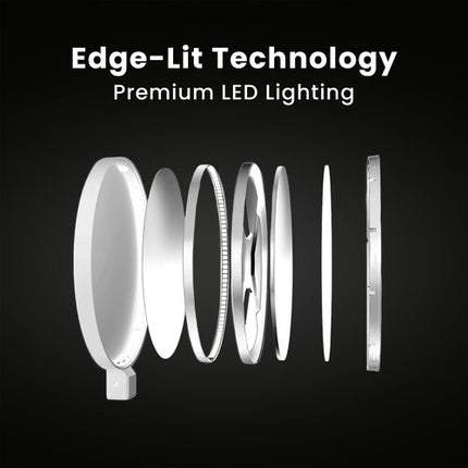Lume Cube Edge Light 2.0 Lámpara LED de Escritorio Bicolor 425 Lux 31 Pulgadas
