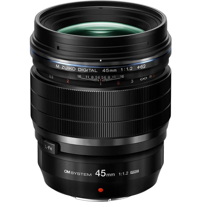 OM SYSTEM M.Zuiko Digital ED 45mm f/1.2 PRO Lente Micro Cuatro Tercios resistente al clima