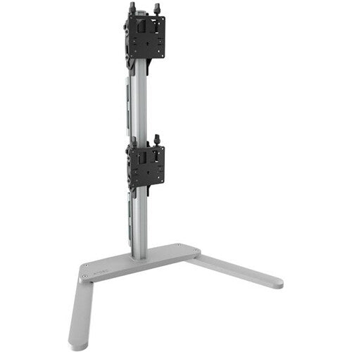 Atdec Soporte Vertical Pesado para 2 Monitores 24-55" Plata