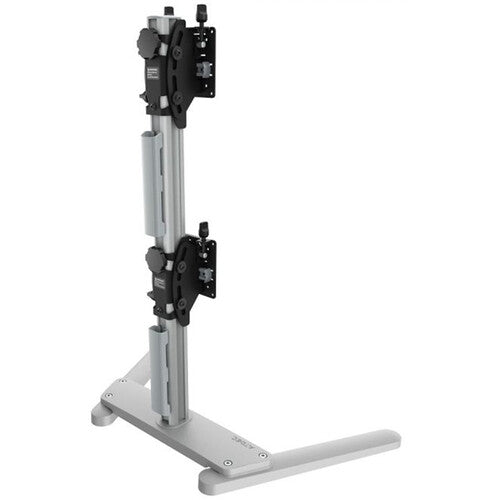 Atdec Soporte Vertical Pesado para 2 Monitores 24-55" Plata