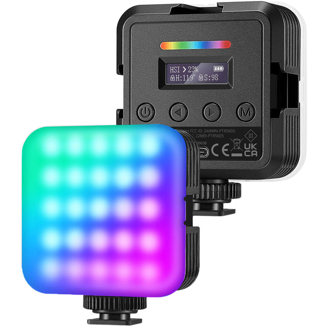 Neewer RGB62 Panel LED RGB Magnético Luz 200 Lux Batería Integrada