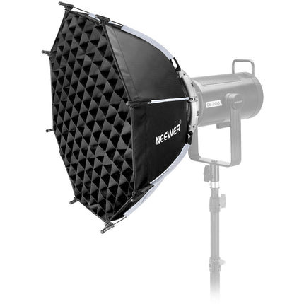 Neewer NS22P Softbox Octagonal 22" con Rejilla y Liberación Rápida