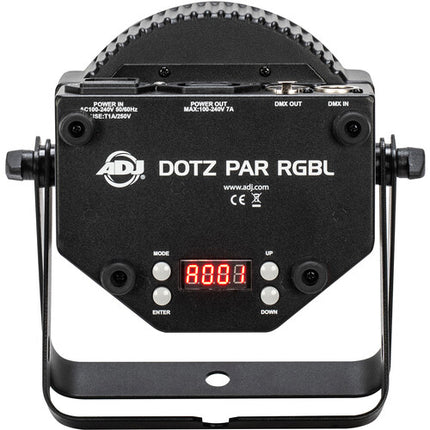 ADJ Dotz Par RGBL LED Washlight 16x3.5W 35° con Kit de Filtro Frost