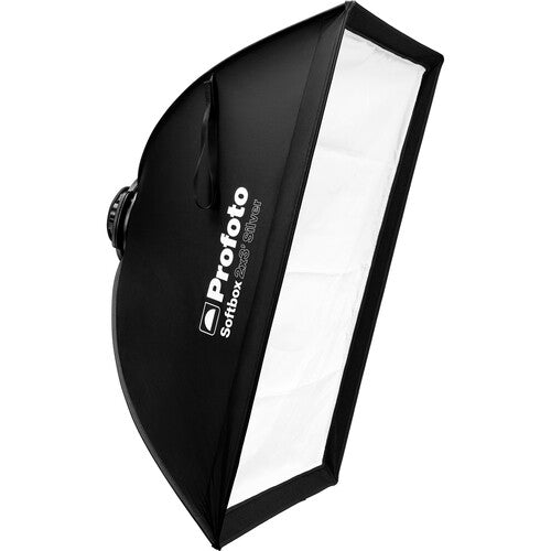 Profoto Rectangular Softbox 2x3 Pies Difusor 1-Stop Interior Plateado