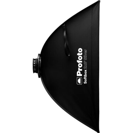 Profoto Rectangular Softbox 2x3 Pies Difusor 1-Stop Interior Plateado