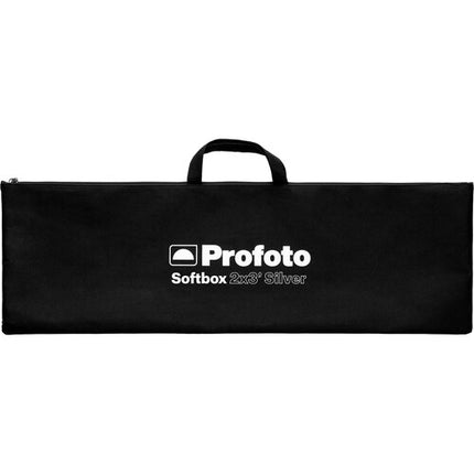 Profoto Rectangular Softbox 2x3 Pies Difusor 1-Stop Interior Plateado