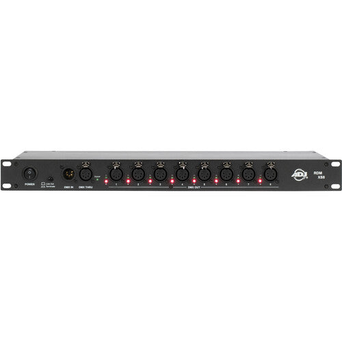 American DJ RDM XS8 Divisor de Datos DMX/RDM 19 Rackmount 8 Salidas