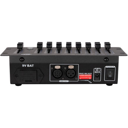 American DJ SDC24 Controlador DMX Básico 24 Canales 8 Faders 9V DC