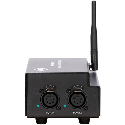 ADJ Wi-Fi NET 2 Nodo Inalámbrico DMX 2 Salidas XLR 5 Pines PoE