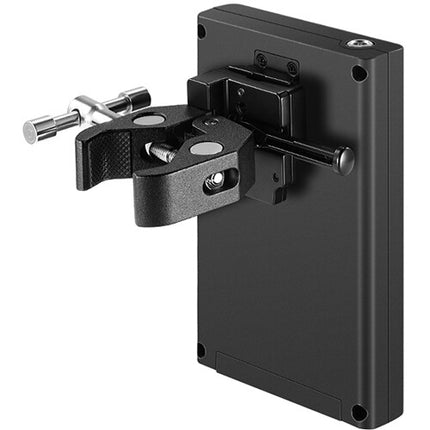 Neewer PS010E Placa de Batería NP-F con Super Clamp y Cable DC 5'