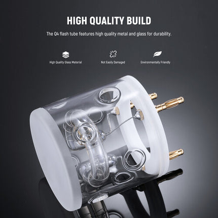 Neewer Flash Tube para Q4 TTL Flash Strobe 400Ws Montaje Fácil