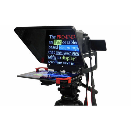 Telmax PRO-IP-EX Teleprompter Universal para Tablets y Smartphones hasta 115" con Vidrio Beamsplitter 8x12"