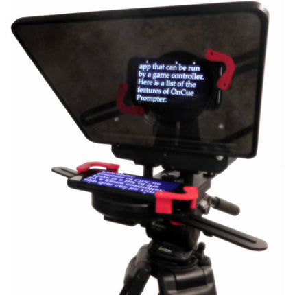 Telmax PRO-IP-EX Teleprompter Universal para Tablets y Smartphones hasta 115" con Vidrio Beamsplitter 8x12"