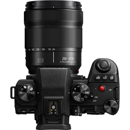 Panasonic LUMIX S 28-200mm f4-7.1 MACRO O.I.S. Lente con estabilizador y enfoque mínimo 5.5 pulgadas