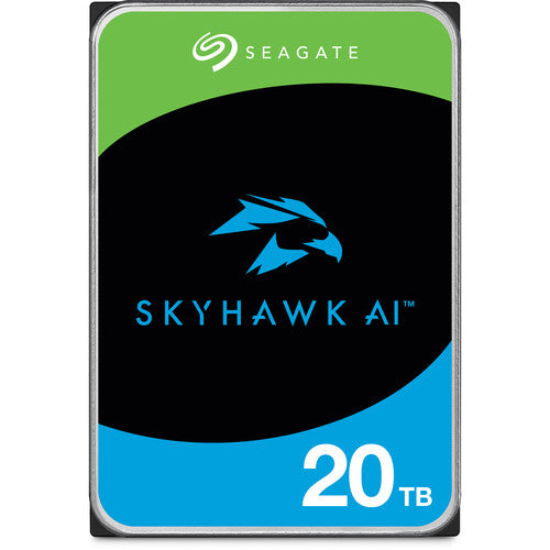 Seagate 20TB SkyHawk AI Disco Duro Interno Vigilancia 7200 rpm SATA III 3.5"