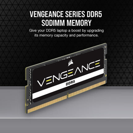 CORSAIR 32GB VENGEANCE DDR5 4800 MHz Memoria SO-DIMM para Portátil