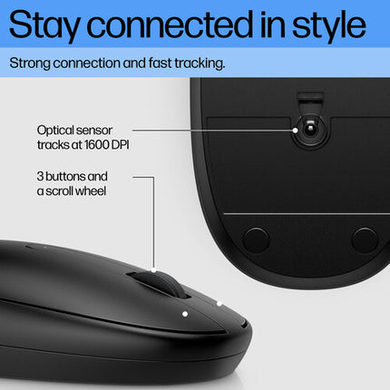 HP 240 Ratón Inalámbrico Bluetooth 5.1 1600 dpi 24 Meses Batería