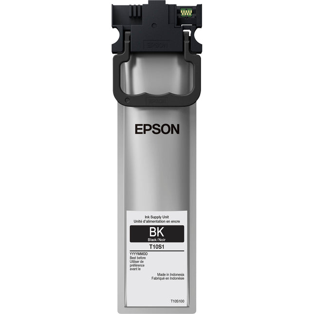 Epson DURABrite Ultra T10S100 Pack de tinta negra capacidad estándar secado rápido para WorkForce Pro