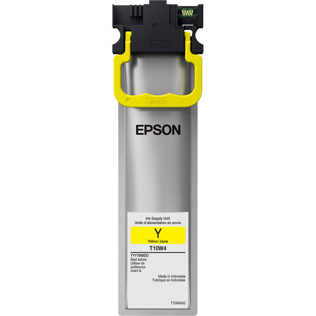 Epson DURABrite Ultra T10W400 Tinta Amarilla Alta Capacidad para WorkForce Pro WF-C5890 y WF-C5390