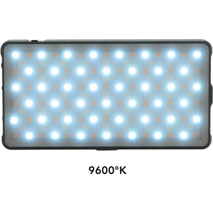Genaray RGB-6X3S Panel de Luz LED RGB 354 Lux Batería Interna USB-C