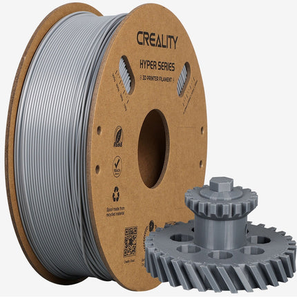 Creality Hyper Series Filamento ABS Gris 1kg 1.75mm Alta Velocidad