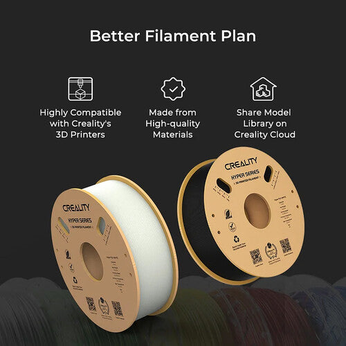 Creality Hyper Series Filamento PLA para Impresión 3D 1kg 1.75mm Verde