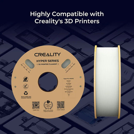Creality Hyper Series Filamento PLA para Impresión 3D 1kg 1.75mm Verde
