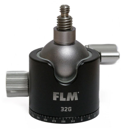 FLM 32G Rótula con carga 26.5 lb control de fricción y montaje reversible
