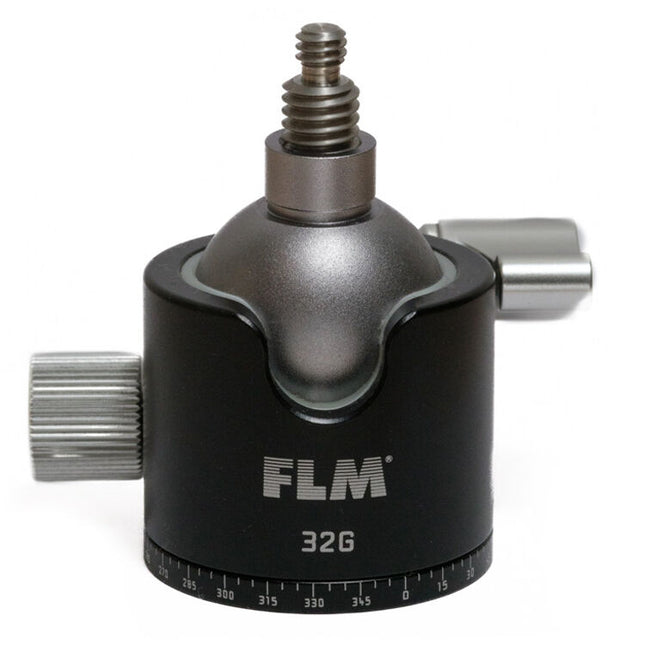 FLM 32G Rótula con carga 26.5 lb control de fricción y montaje reversible