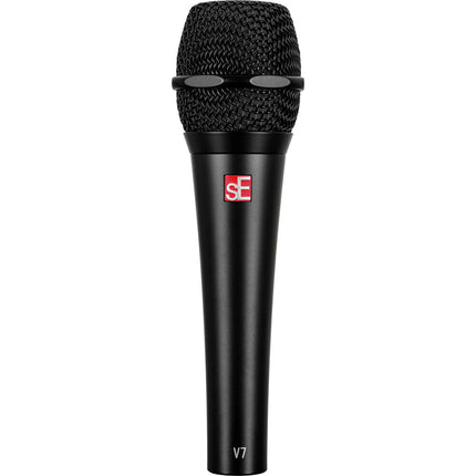 sE Electronics V7 Micrófono Dinámico Supercardioide Negro con Clip y Estuche