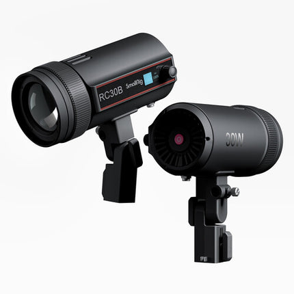 SmallRig RC 30B Luz LED de Video Bicolor Foco 12000 Lux 2700-6500K con Barndoor