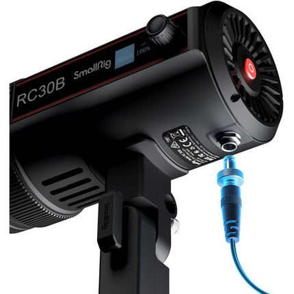 SmallRig RC 30B Luz LED de Video Bicolor Foco 12000 Lux 2700-6500K con Barndoor
