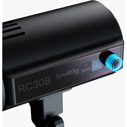SmallRig RC 30B Luz LED de Video Bicolor Foco 12000 Lux 2700-6500K con Barndoor