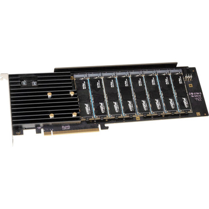 Sonnet M.2 8x4 Silent Tarjeta PCIe 4.0 x16 Soporta 64TB 30000MBs
