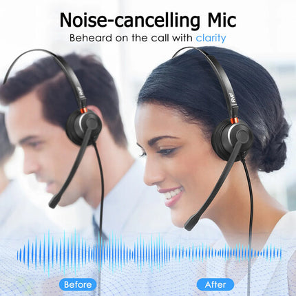 RVP+ Auriculares Estéreo Con Micrófono 330° USB-A Con Control Inline