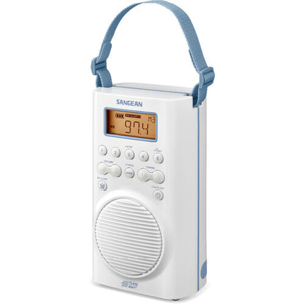 Sangean H205 Radio Portátil Impermeable AM FM Resistente IP67 Con Alertas Climáticas