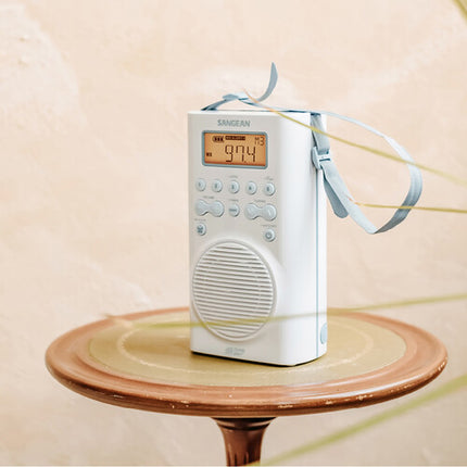 Sangean H205 Radio Portátil Impermeable AM FM Resistente IP67 Con Alertas Climáticas