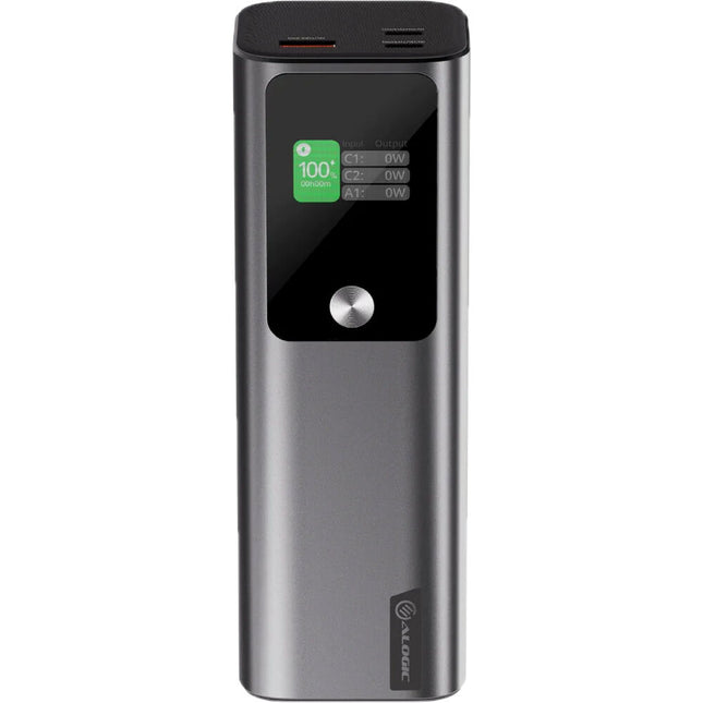 ALOGIC Ark Power Bank 27000 mAh 140W 3 Puertos Pantalla Color