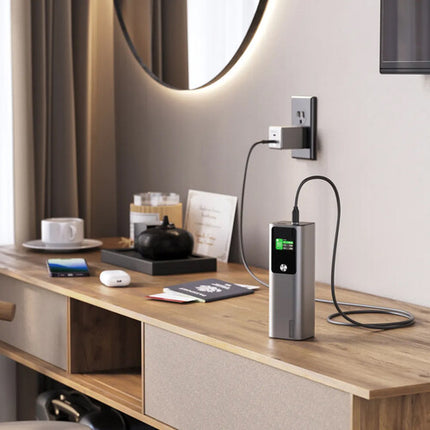 ALOGIC Ark Power Bank 27000 mAh 140W 3 Puertos Pantalla Color