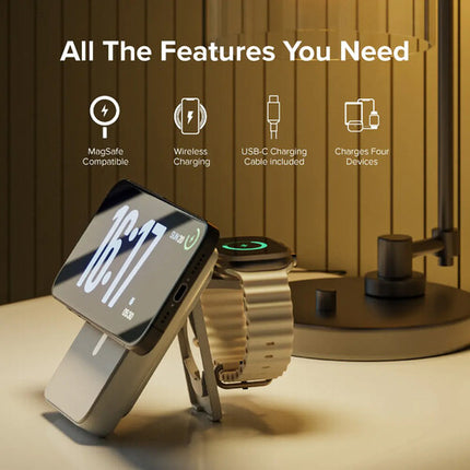ALOGIC Lift 4 en 1 Power Bank MagSafe 10000 mAh Carga Rápida 18W