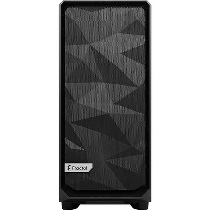Fractal Design Meshify 2 Compact Caja Mid-Tower Soporte ATX Micro-ATX USB-C 3.1 Gen 2 Ventana Tinte Ligero Negro