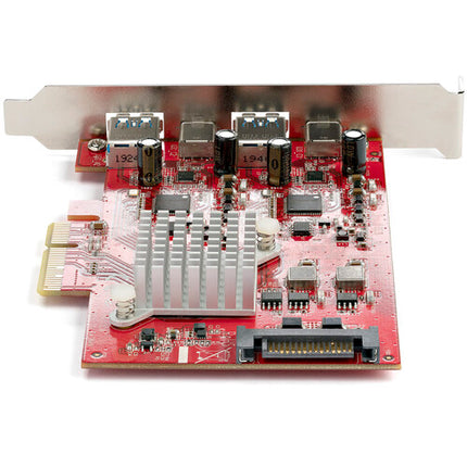 StarTech 4-Port USB PCIe Card Tarjeta PCI Express USB 3.2 Gen 2 10 Gb/s